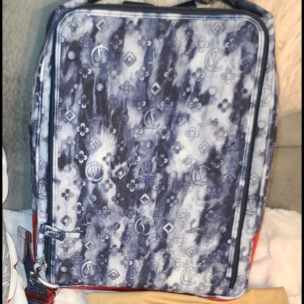 Christian Louboutin Tie Dye Monogram Backpack Multicolor